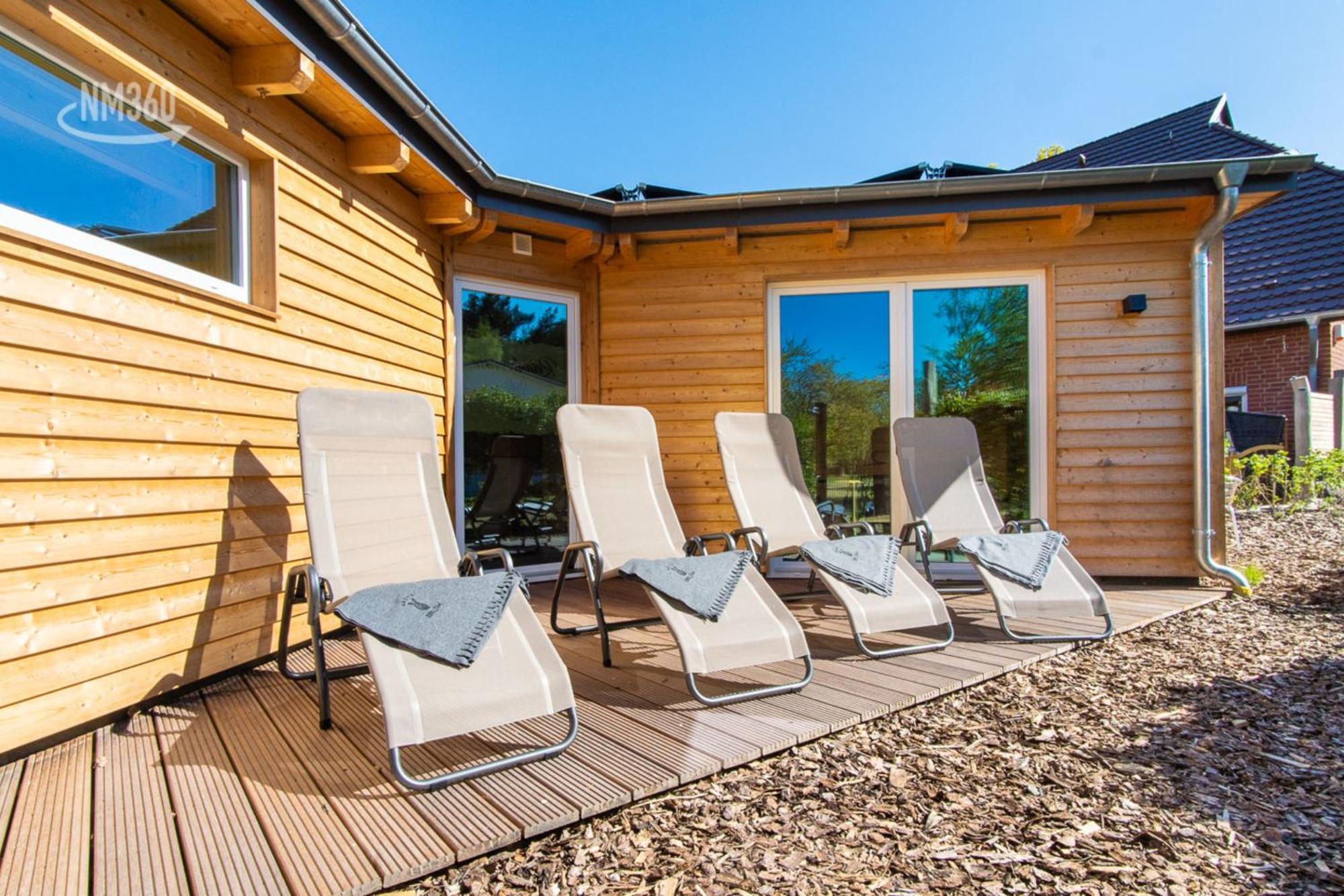 Traumhaftes Appartement Mit Balkon - Odins Blick Wohnung 6 - Mit Privatstrand, Sauna Lobbe Exterior foto